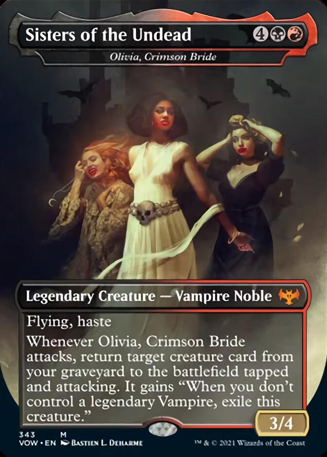 Olivia, Crimson Bride - Sisters of the Undead [Innistrad: Crimson Vow] | North Game Den