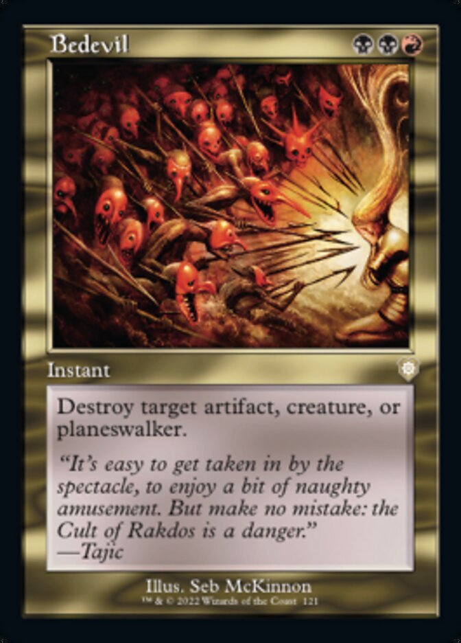 Bedevil (Retro) [The Brothers' War Commander] | North Game Den