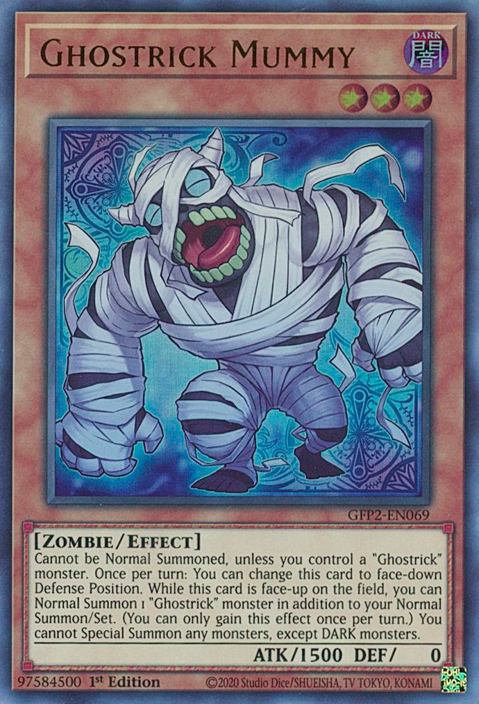 Ghostrick Mummy [GFP2-EN069] Ultra Rare | North Game Den