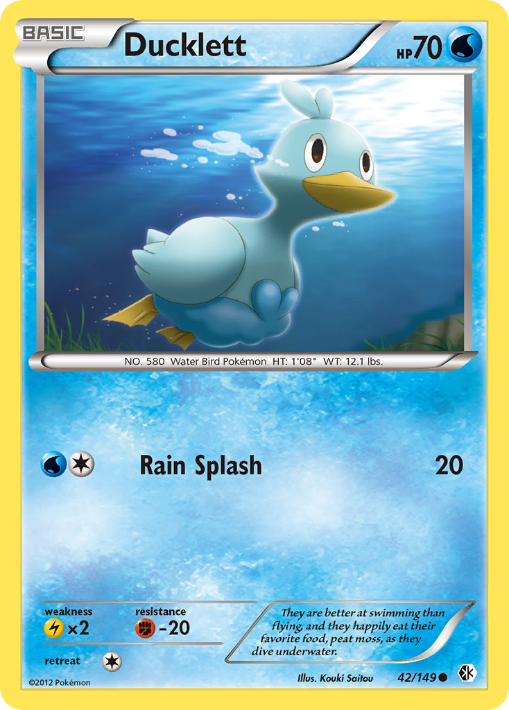 Ducklett (42/149) [Black & White: Boundaries Crossed] | North Game Den