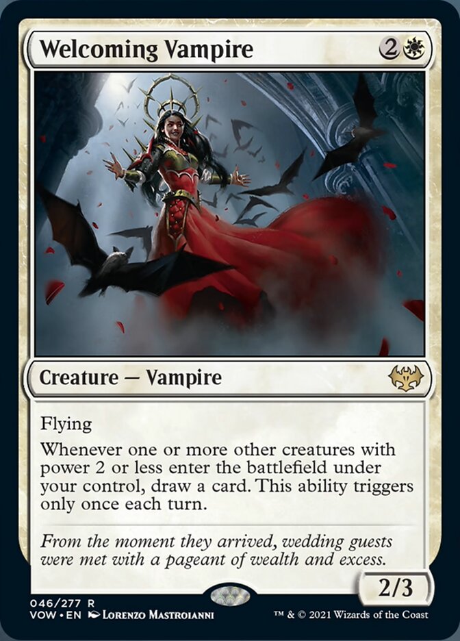 Welcoming Vampire [Innistrad: Crimson Vow] | North Game Den