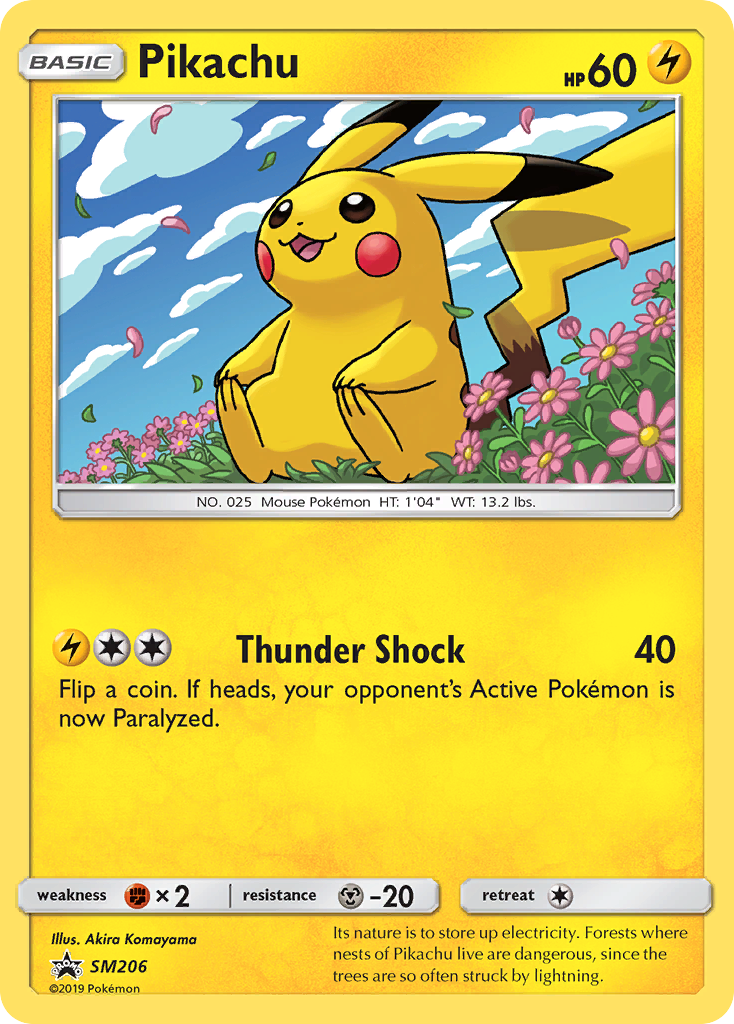 Pikachu (SM206) [Sun & Moon: Black Star Promos] | North Game Den