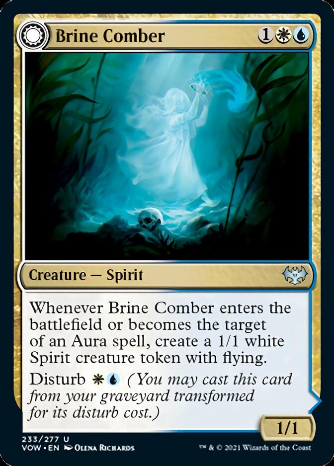 Brine Comber // Brinebound Gift [Innistrad: Crimson Vow] | North Game Den