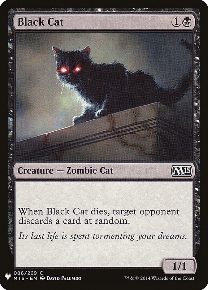 Black Cat [Mystery Booster] | North Game Den