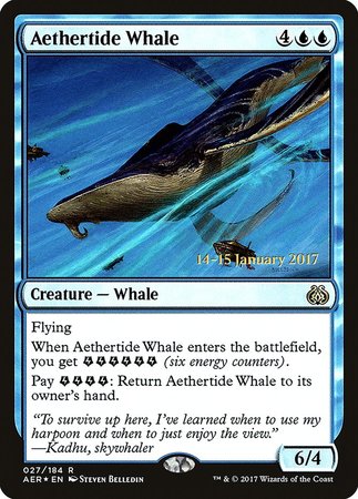 Aethertide Whale [Aether Revolt Promos] | North Game Den