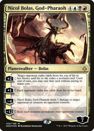 Nicol Bolas, God-Pharaoh [Hour of Devastation Promos] | North Game Den