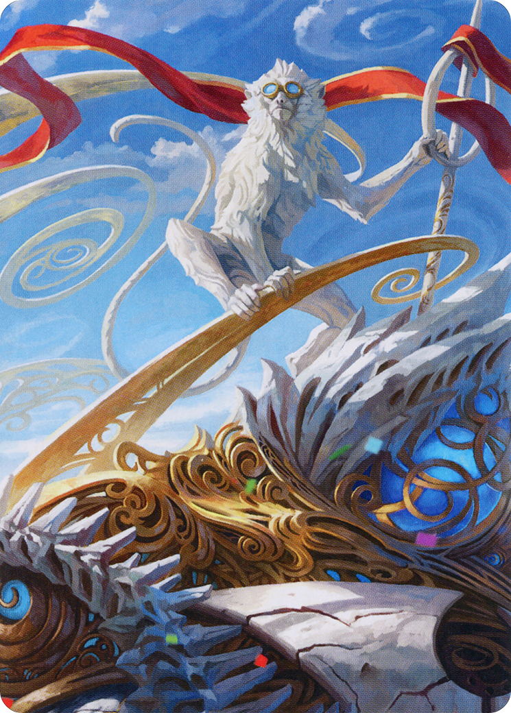 Ragavan, Nimble Pilferer Art Card [March of the Machine Art Series] | North Game Den