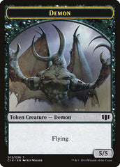 Demon (013/036) // Zombie (016/036) Double-sided Token [Commander 2014 Tokens] | North Game Den