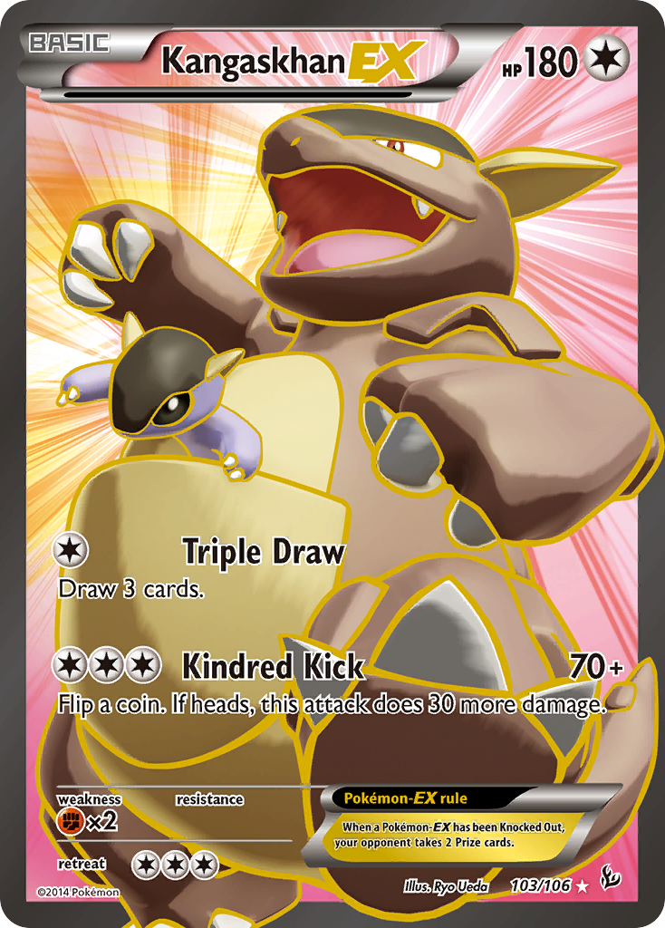 Kangaskhan EX (103/106) [XY: Flashfire] | North Game Den