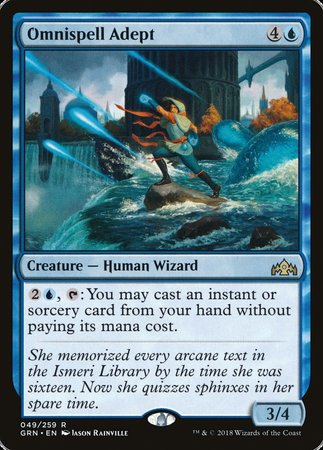Omnispell Adept [Guilds of Ravnica] | North Game Den
