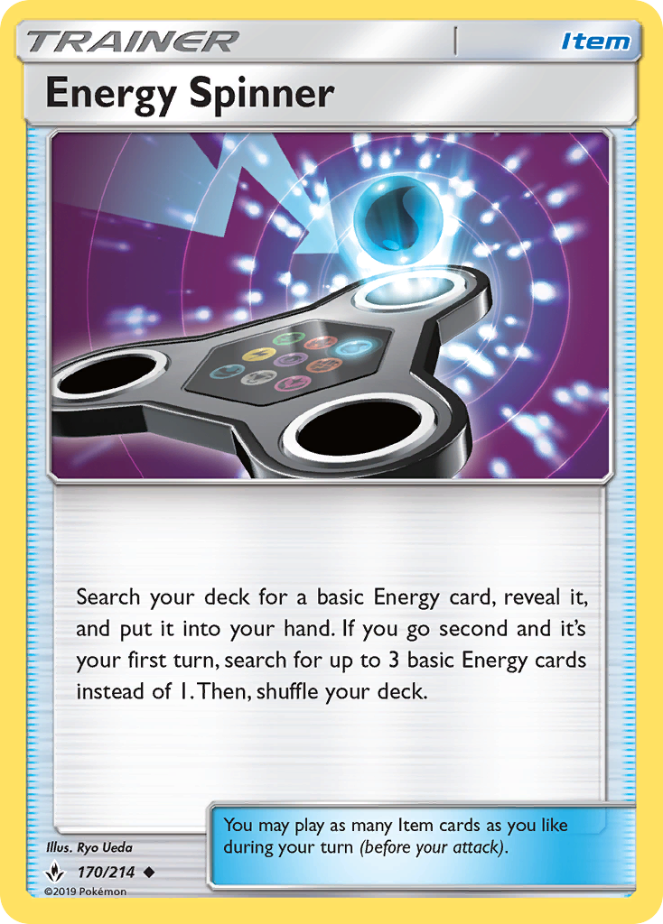 Energy Spinner (170/214) [Sun & Moon: Unbroken Bonds] | North Game Den