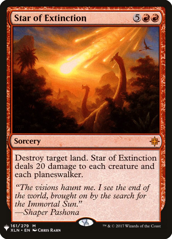 Star of Extinction [Mystery Booster] | North Game Den