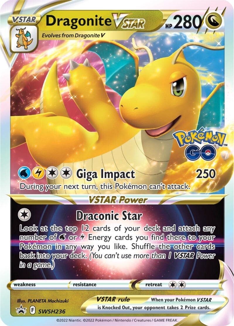 Dragonite VSTAR (SWSH236) [Sword & Shield: Black Star Promos] | North Game Den