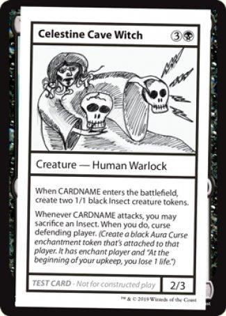 Celestine Cave Witch (2021 Edition) [Mystery Booster Playtest Cards] | North Game Den