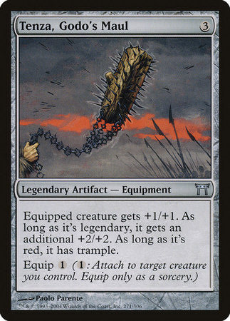 Tenza, Godo's Maul [Champions of Kamigawa] | North Game Den