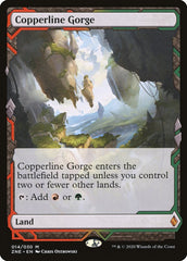 Copperline Gorge [Zendikar Rising Expeditions] | North Game Den