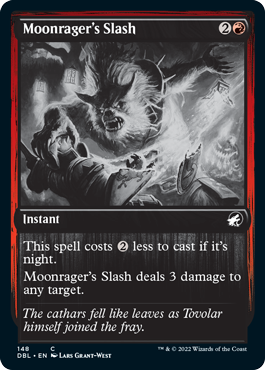 Moonrager's Slash [Innistrad: Double Feature] | North Game Den