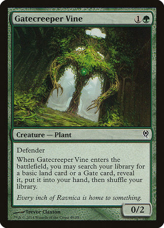 Gatecreeper Vine [Duel Decks: Jace vs. Vraska] | North Game Den