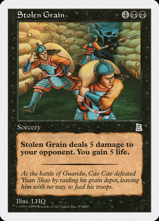 Stolen Grain [Portal Three Kingdoms] | North Game Den
