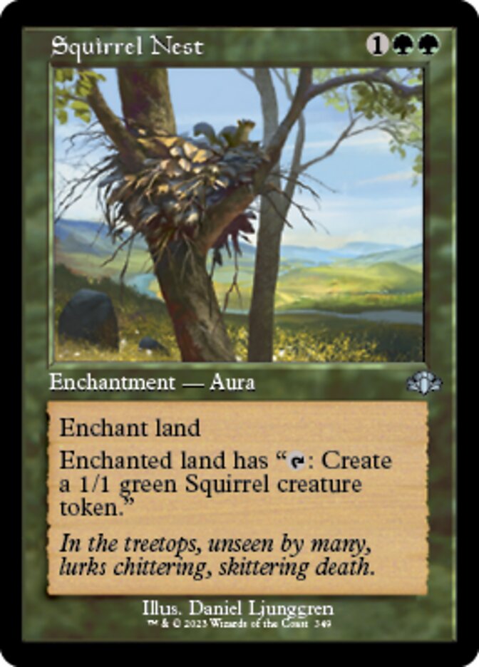 Squirrel Nest (Retro) [Dominaria Remastered] | North Game Den