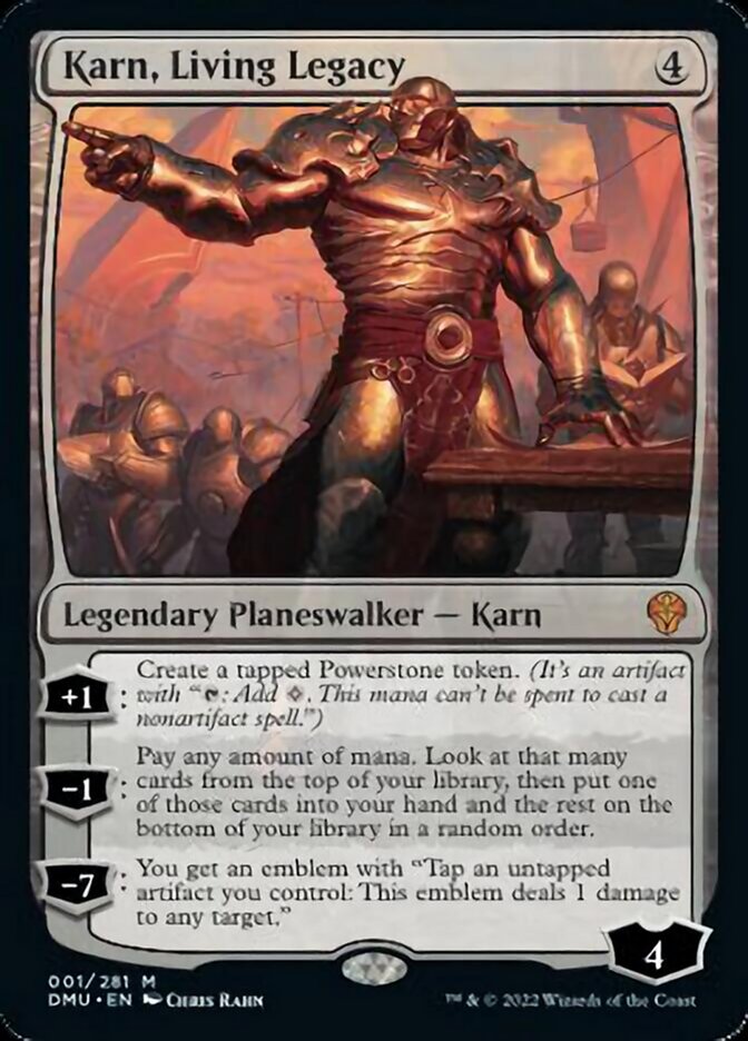 Karn, Living Legacy [Dominaria United] | North Game Den