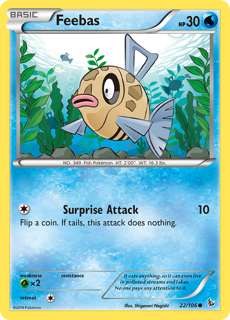 Feebas (22/106) [XY: Flashfire] | North Game Den