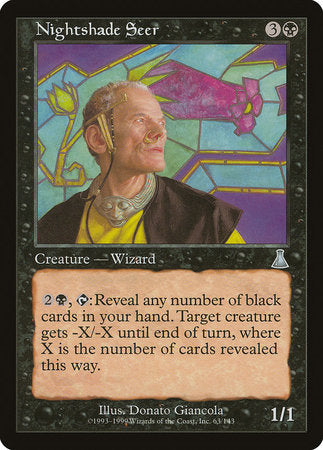 Nightshade Seer [Urza's Destiny] | North Game Den