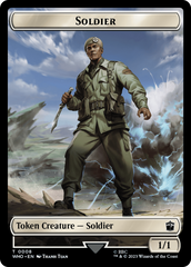 Horse // Soldier Double-Sided Token [Doctor Who Tokens] | North Game Den