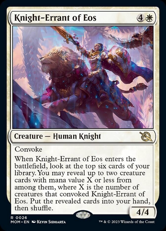 Knight-Errant of Eos [March of the Machine] | North Game Den