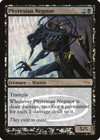 Phyrexian Negator [Judge Gift Cards 2004] | North Game Den