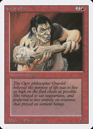 Gray Ogre [Revised Edition] | North Game Den