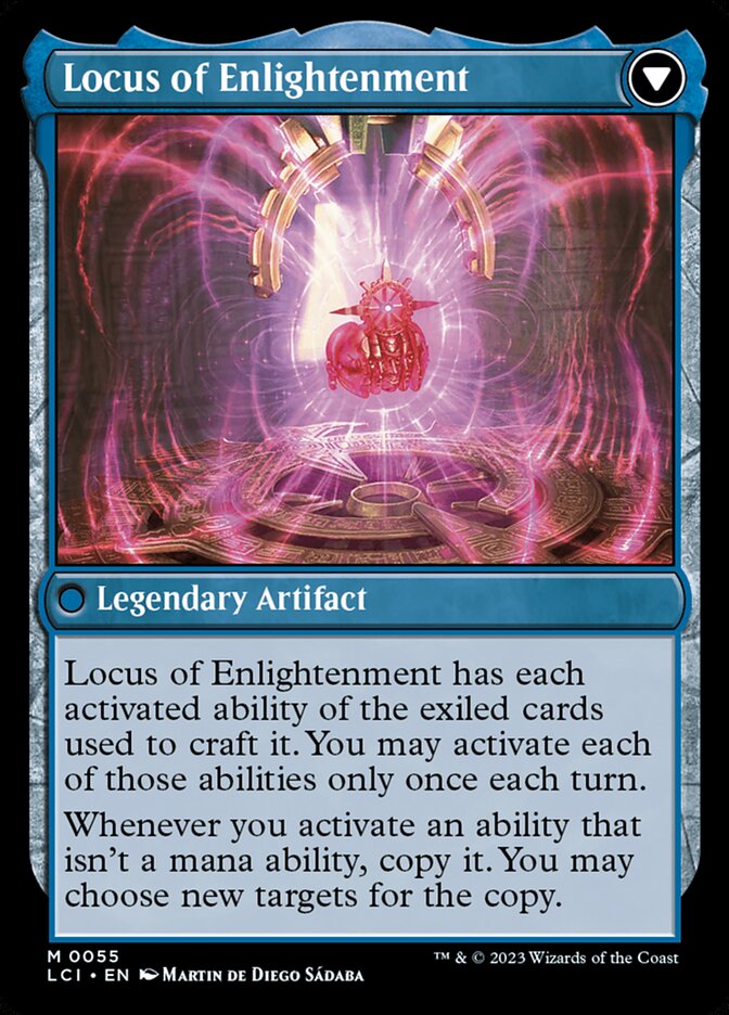 The Enigma Jewel // Locus of Enlightenment [The Lost Caverns of Ixalan] | North Game Den