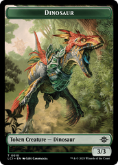 Map // Dinosaur (0010) Double-Sided Token [The Lost Caverns of Ixalan Tokens] | North Game Den