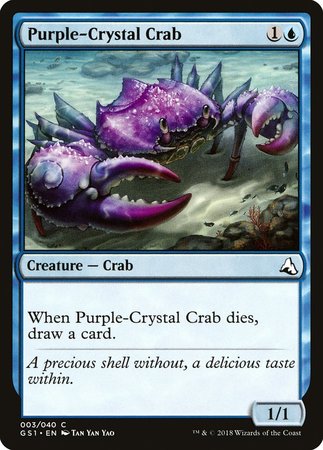 Purple-Crystal Crab [Global Series Jiang Yanggu & Mu Yanling] | North Game Den