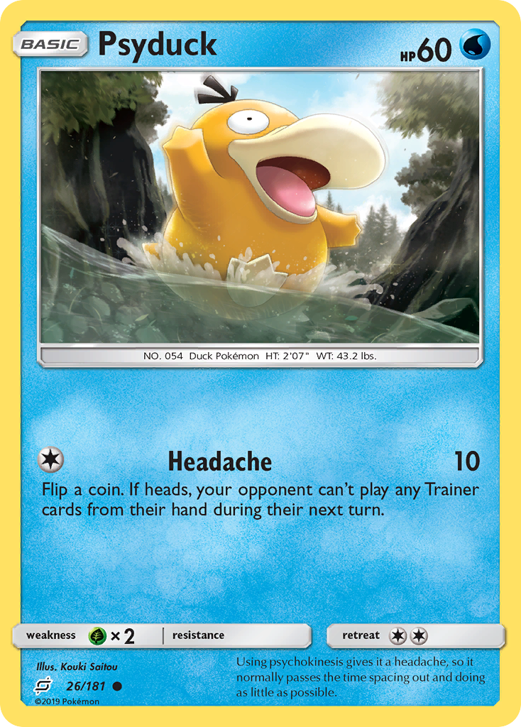 Psyduck (26/181) [Sun & Moon: Team Up] | North Game Den