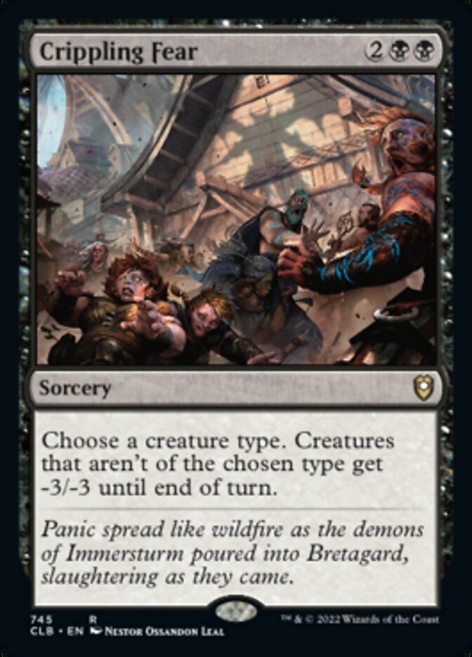 Crippling Fear [Commander Legends: Battle for Baldur's Gate] | North Game Den