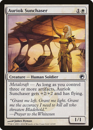 Auriok Sunchaser [Scars of Mirrodin] | North Game Den