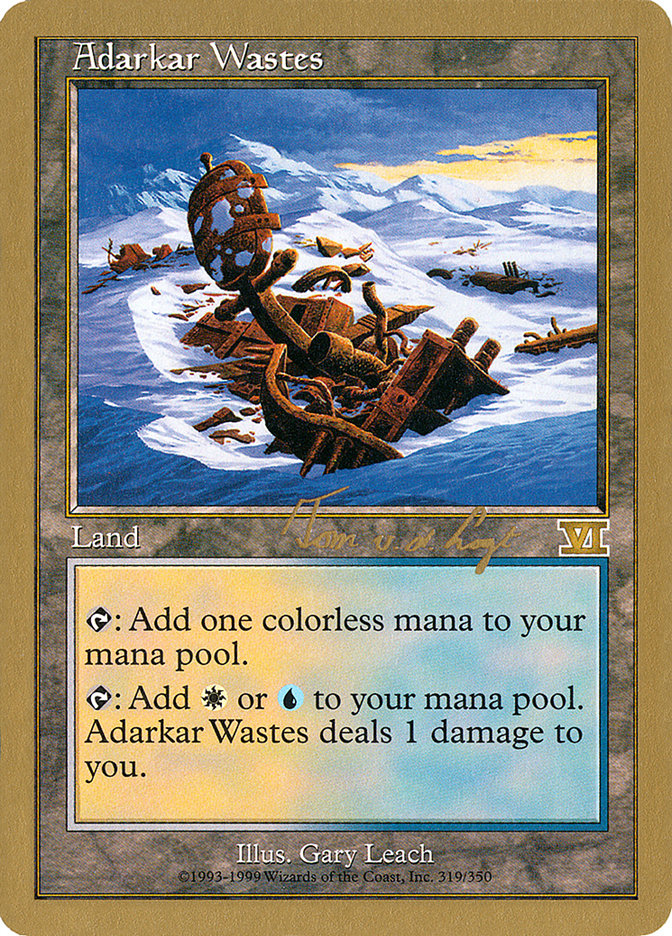 Adarkar Wastes (Tom van de Logt) [World Championship Decks 2000] | North Game Den