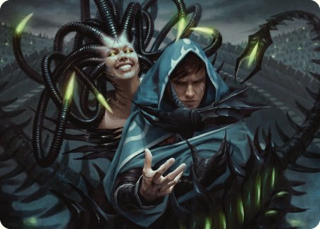 Phyrexian Arena Art Card [Phyrexia: All Will Be One Art Series] | North Game Den