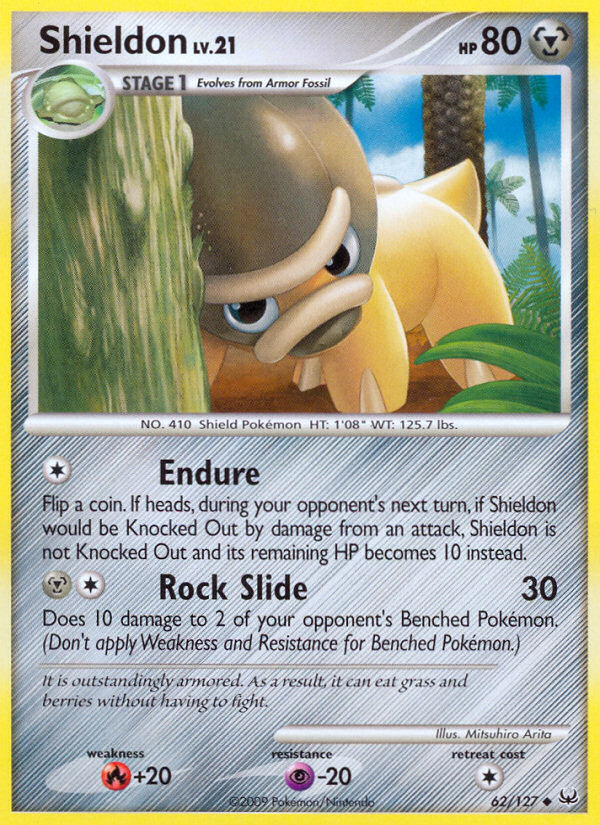 Shieldon (62/127) [Platinum: Base Set] | North Game Den