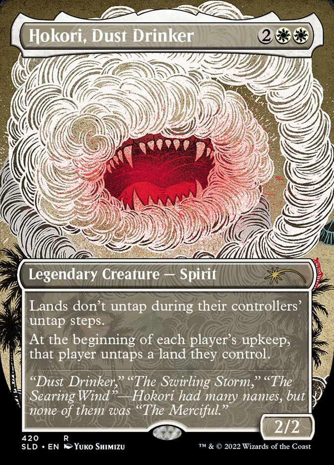 Hokori, Dust Drinker (Borderless) [Secret Lair Drop Series] | North Game Den
