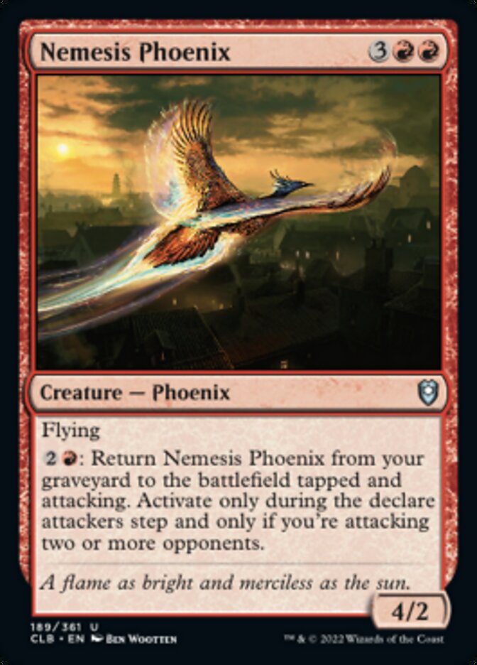 Nemesis Phoenix [Commander Legends: Battle for Baldur's Gate] | North Game Den