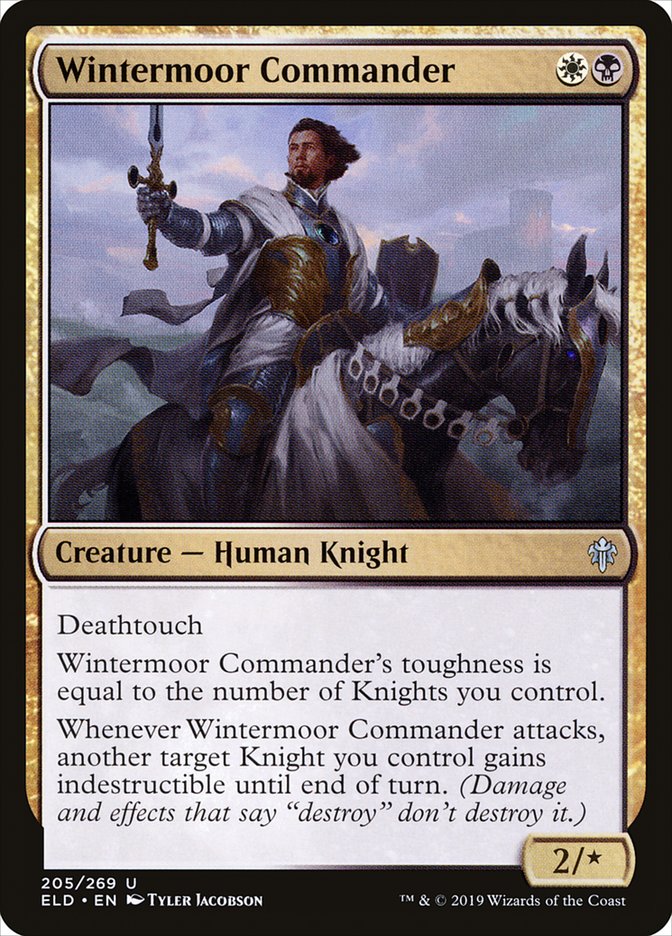 Wintermoor Commander [Throne of Eldraine] | North Game Den