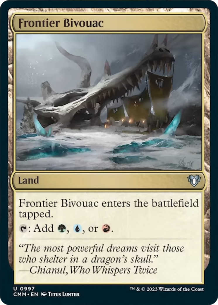 Frontier Bivouac [Commander Masters] | North Game Den