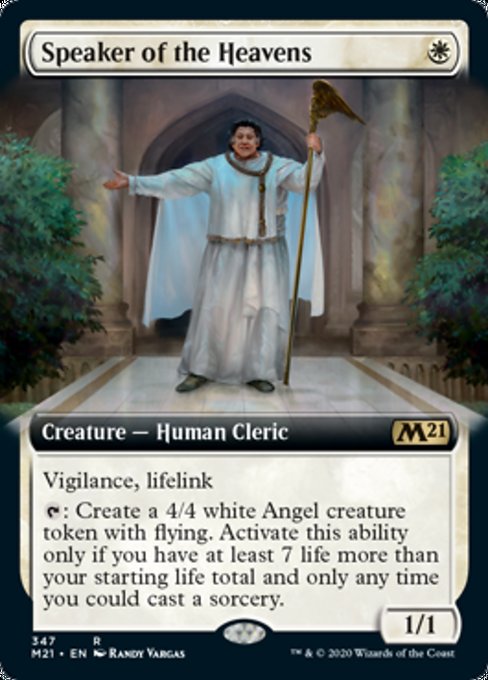 Speaker of the Heavens (Extended Art) [Core Set 2021] | North Game Den