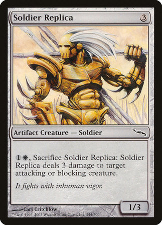 Soldier Replica [Mirrodin] | North Game Den