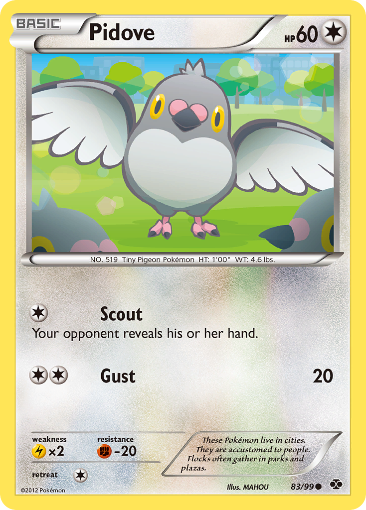 Pidove (83/99) [Black & White: Next Destinies] | North Game Den