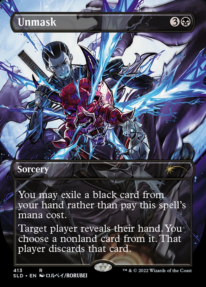 Unmask (Borderless) [Secret Lair Drop Series] | North Game Den