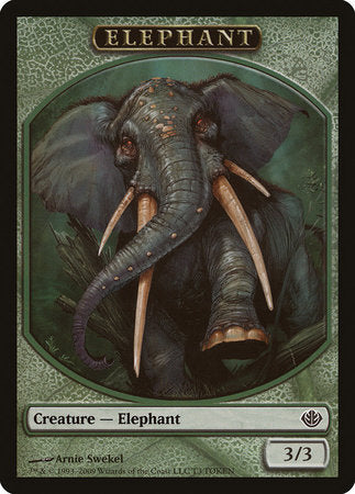 Elephant Token [Duel Decks: Garruk vs. Liliana Tokens] | North Game Den