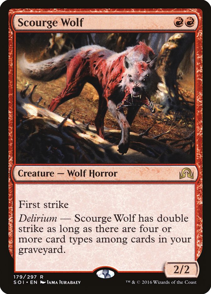 Scourge Wolf [Shadows over Innistrad] | North Game Den